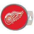 Detroit Red Wings® Oval Metal Hitch Cover Class II and III